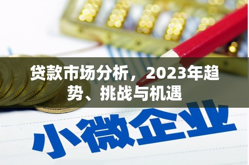 明溪贷款市场分析，2023年趋势、挑战与机遇
