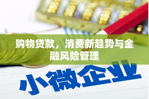 明溪购物贷款，消费新趋势与金融风险管理