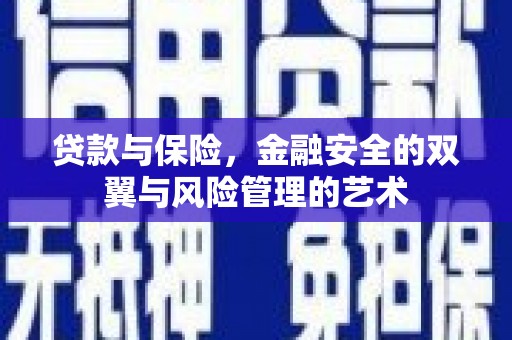 明溪贷款与保险，金融安全的双翼与风险管理的艺术