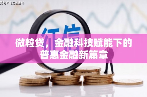 明溪微粒贷，金融科技赋能下的普惠金融新篇章