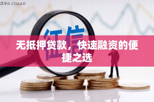 明溪无抵押贷款，快速融资的便捷之选