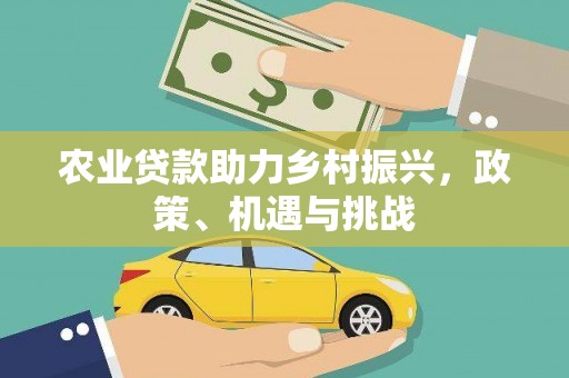 明溪农业贷款助力乡村振兴，政策、机遇与挑战