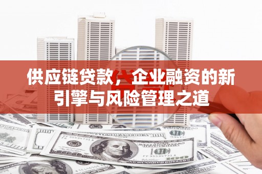 明溪供应链贷款，企业融资的新引擎与风险管理之道