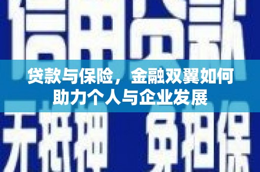 明溪贷款与保险，金融双翼如何助力个人与企业发展