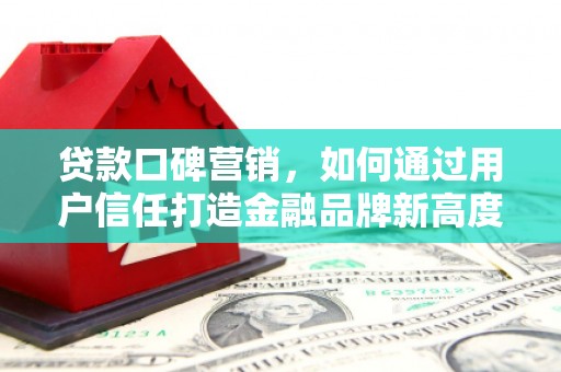 明溪贷款口碑营销，如何通过用户信任打造金融品牌新高度