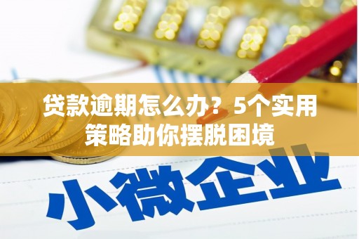 明溪贷款逾期怎么办？5个实用策略助你摆脱困境
