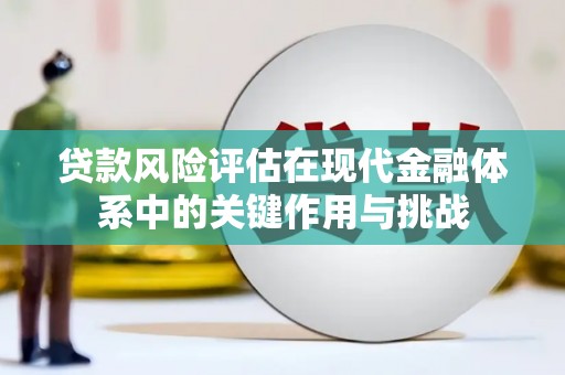 明溪贷款风险评估在现代金融体系中的关键作用与挑战