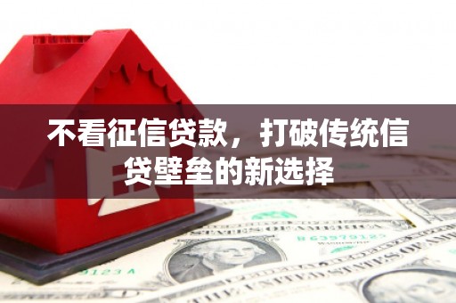 明溪不看征信贷款，打破传统信贷壁垒的新选择
