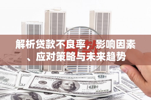 明溪解析贷款不良率，影响因素、应对策略与未来趋势