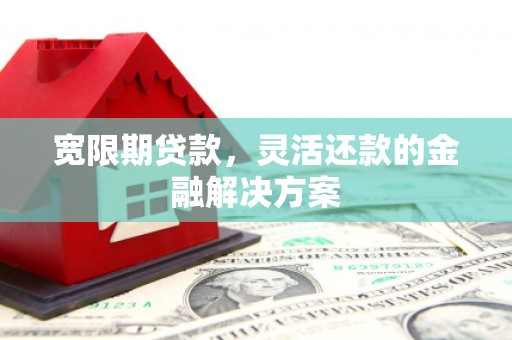 明溪宽限期贷款，灵活还款的金融解决方案