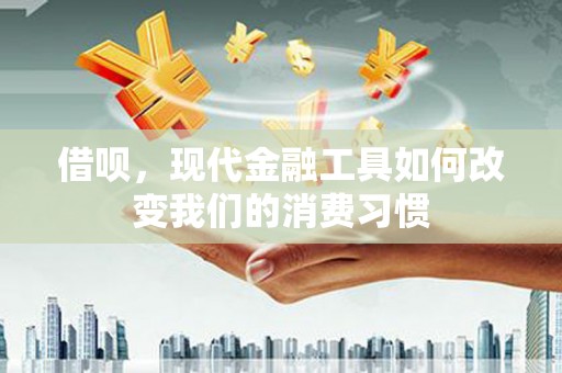 明溪借呗，现代金融工具如何改变我们的消费习惯