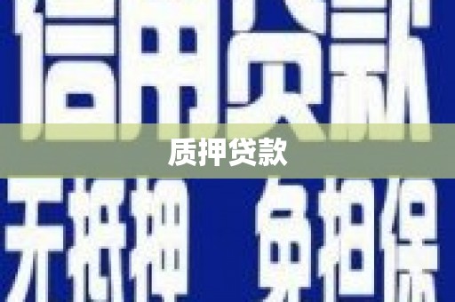 明溪质押贷款
