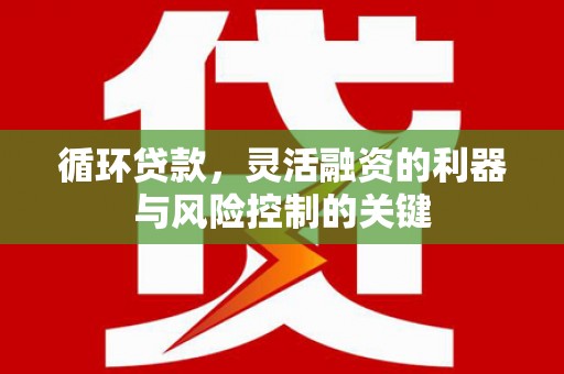 明溪循环贷款，灵活融资的利器与风险控制的关键