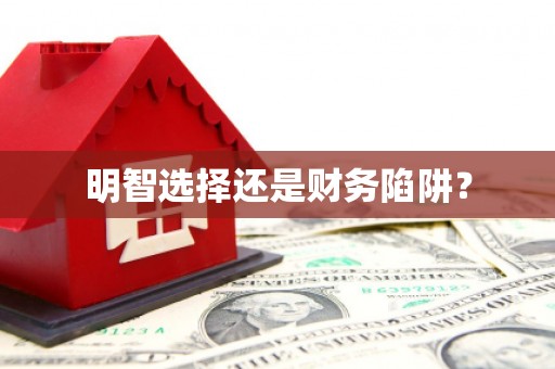 明溪明智选择还是财务陷阱？