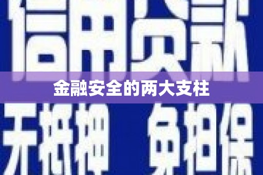 明溪金融安全的两大支柱